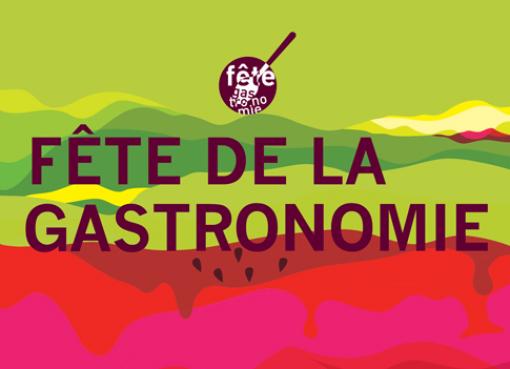 Fête de la gastronomie 2017 Affiche Fête de la gastronomie Mulhouse